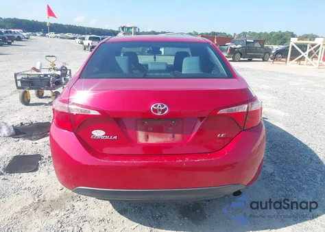2017 Toyota Corolla Le z USA, uszkodzony, nr VIN 2T1BURHE8HC798315